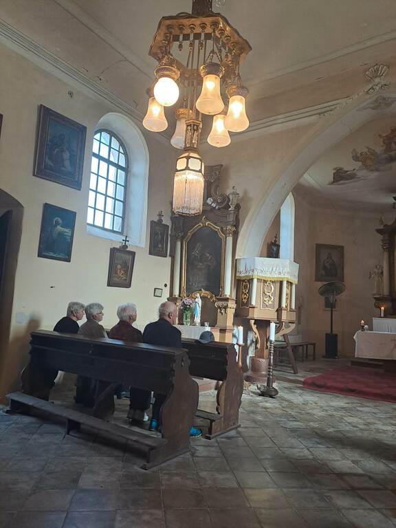 Mše svatá - v kostele sv. Jana Křtitele na Klukách